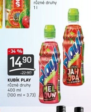 KUBÍK PLAY různé druhy