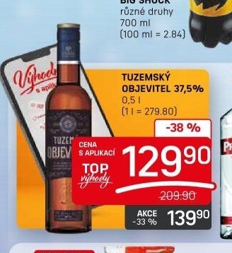 TUZEMSKÝ OBJEVITEL 37,5%