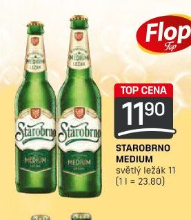 STAROBRNO MEDIUM světlý ležák 11