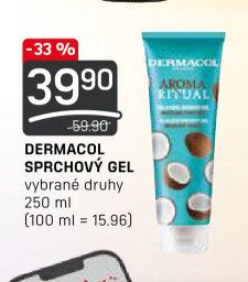 DERMACOL SPRCHOVÝ GEL vybrané druhy 250 ml