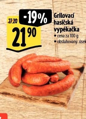Grilovací hasičská vypékačka