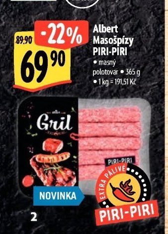 Albert Masošpízy PIRI-PIRI