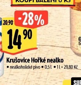 Krušovice Hořké nealko
