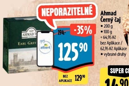 Čaj černý Ahmad Tea