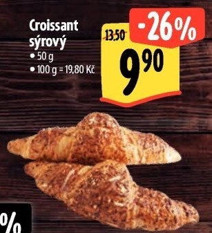 Croissant sýrový