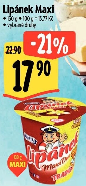 Dezert Lipánek Madeta