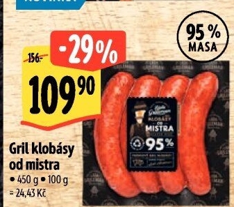 Klobásy od mistra Láďa Grileman Kostelecké uzeniny