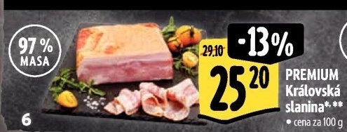 Královská slanina Premium Albertovo uzenářství