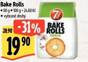 Krekry Bake rolls 7 Days