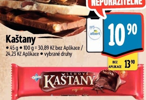 Ledové kaštany Orion