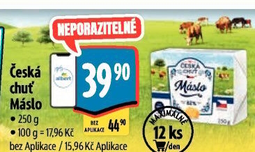 Máslo Česká chuť