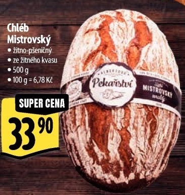 Mistrovský chléb Albert