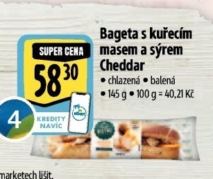 Obložená bageta Albert Fresh Bistro