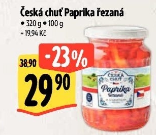 Paprika Česká chuť