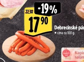 Párky debrecínské
