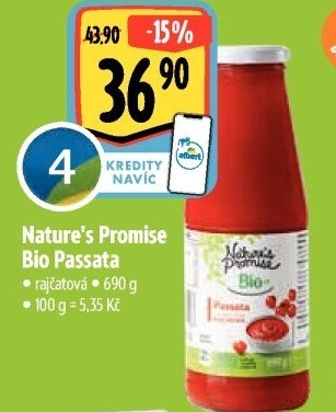Rajčata pasírovaná Passata Bio Nature'