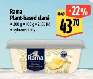 Rama rostlinná Plant Based Butter Alternative