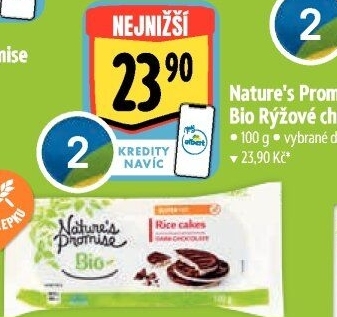 Rýžové chlebíčky bio Nature'