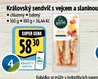 Sendvič Albert Fresh Bistro