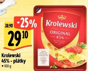 Sýr Krolewski 45% Milkpol