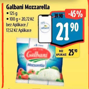 Sýr Mozzarella Galbani