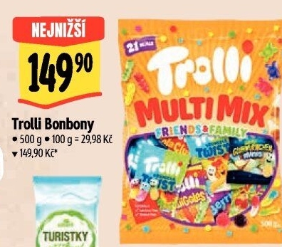 Želé bonbony Trolli