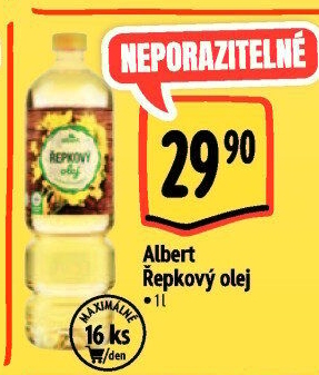 Řepkový olej Albert