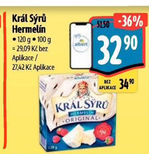 Sýr Hermelín Král sýrů