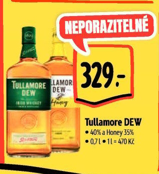 Whiskey irská Tullamore Dew