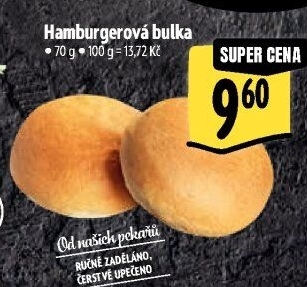 Bulka na hamburger
