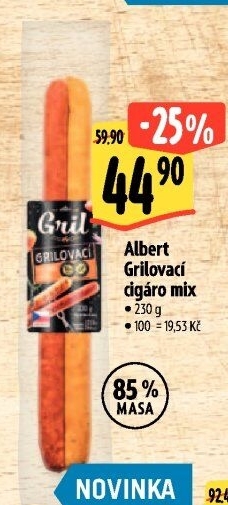 Cigárogrilovací Albert Gril