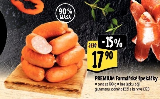 Farmářské špekáčky Premium