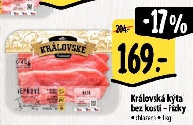 Královská vepřová kýta bez kosti Albert