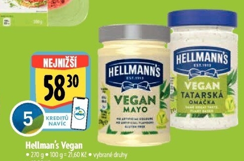 Produkty Vegan Hellmann'