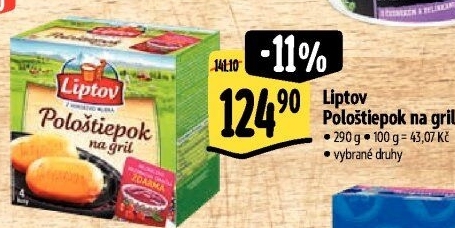 Sýr Pološtiepok na gril Liptov