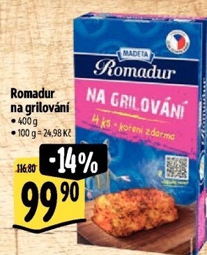 Sýr Romadur na gril Madeta