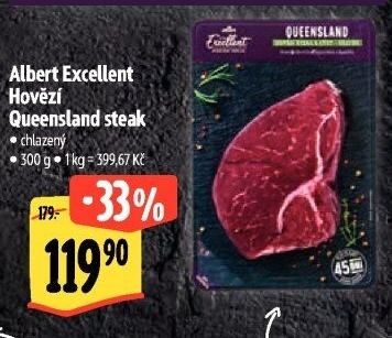 Hovězí steak Queensland Albert Excellent