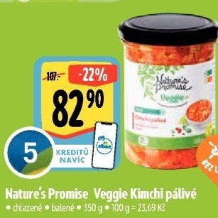 Kimchi veggie Nature'