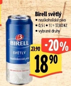 Nealkoholické pivo Birell