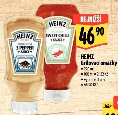 Omáčky Heinz