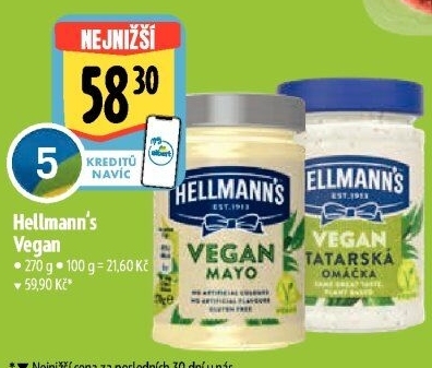 Produkty Vegan Hellmann'