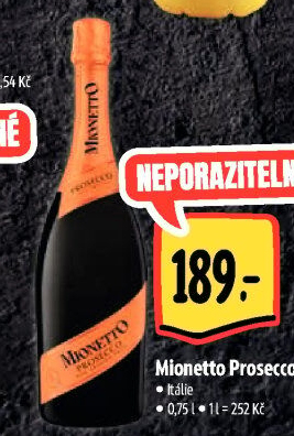 Prosecco Mionetto