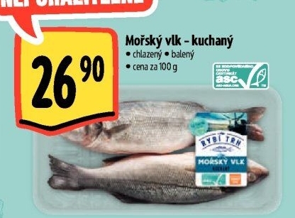 Vlk mořský kuchaný Albert