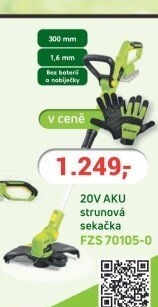 Aku strunová sekačka Fieldmann FZS701050