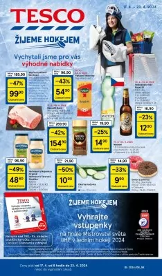 akční leták Tesco 17.4.2024-23.4.2024