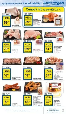 akční leták Tesco 17.4.2024-23.4.2024