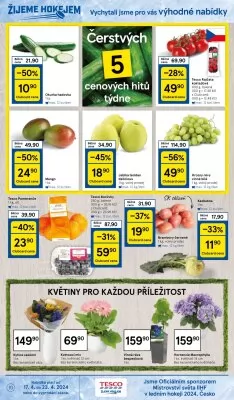 akční leták Tesco 17.4.2024-23.4.2024