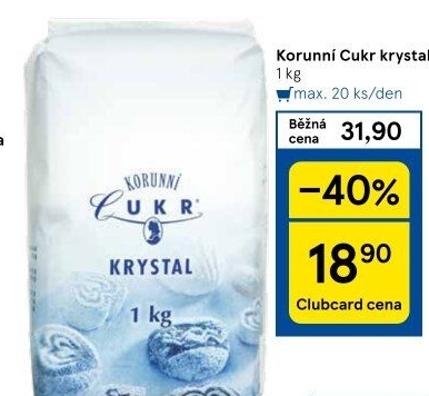 Cukr krystal Korunní