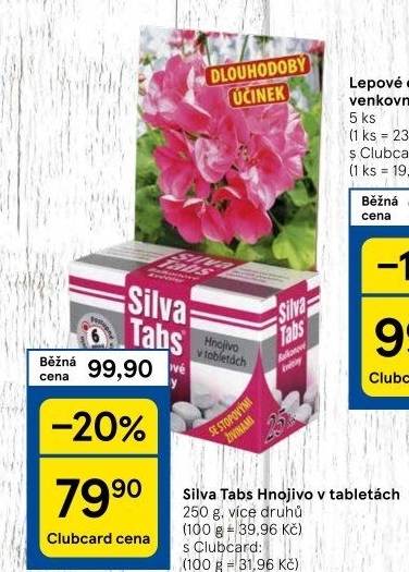 Hnojivo tablety Silva tabs