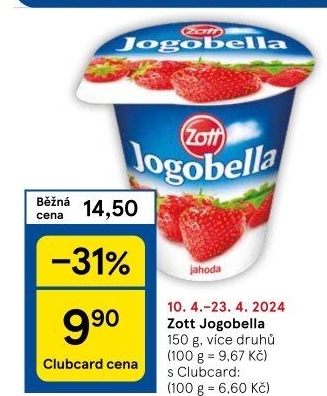 Jogurt Jogobella Zott